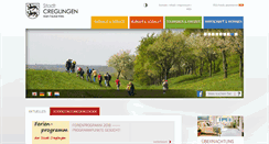 Desktop Screenshot of creglingen.de